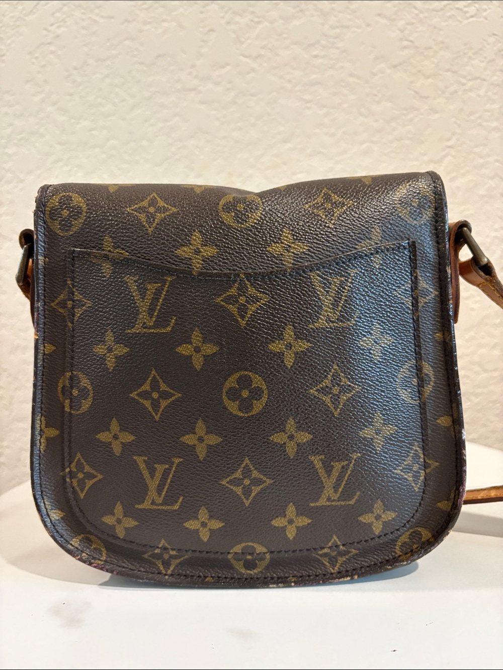 Louis Vuitton LP0970 MM Saint Cloud Brown Monogram Crossbody Bag - Picture 9 of 14